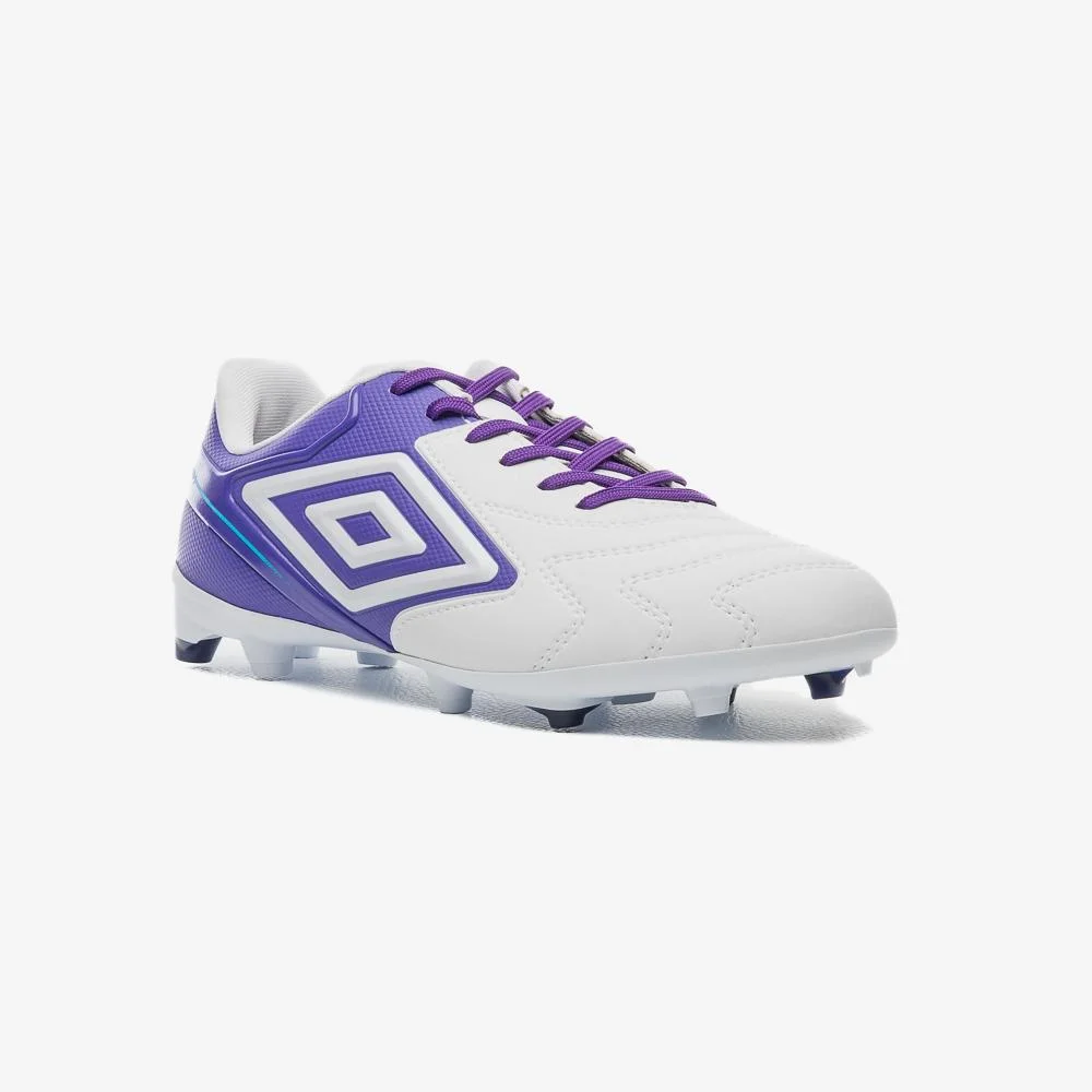 Chuteira Campo Umbro Adamant Master Class Club Branco/Roxo 3