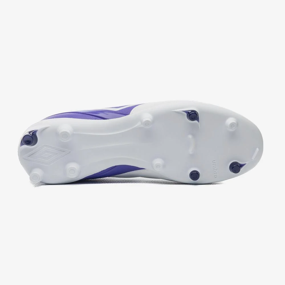 Chuteira Campo Umbro Adamant Master Class Club Branco/Roxo 5