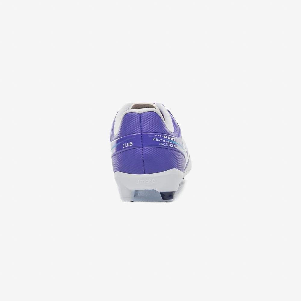 Chuteira Campo Umbro Adamant Master Class Club Branco/Roxo 6