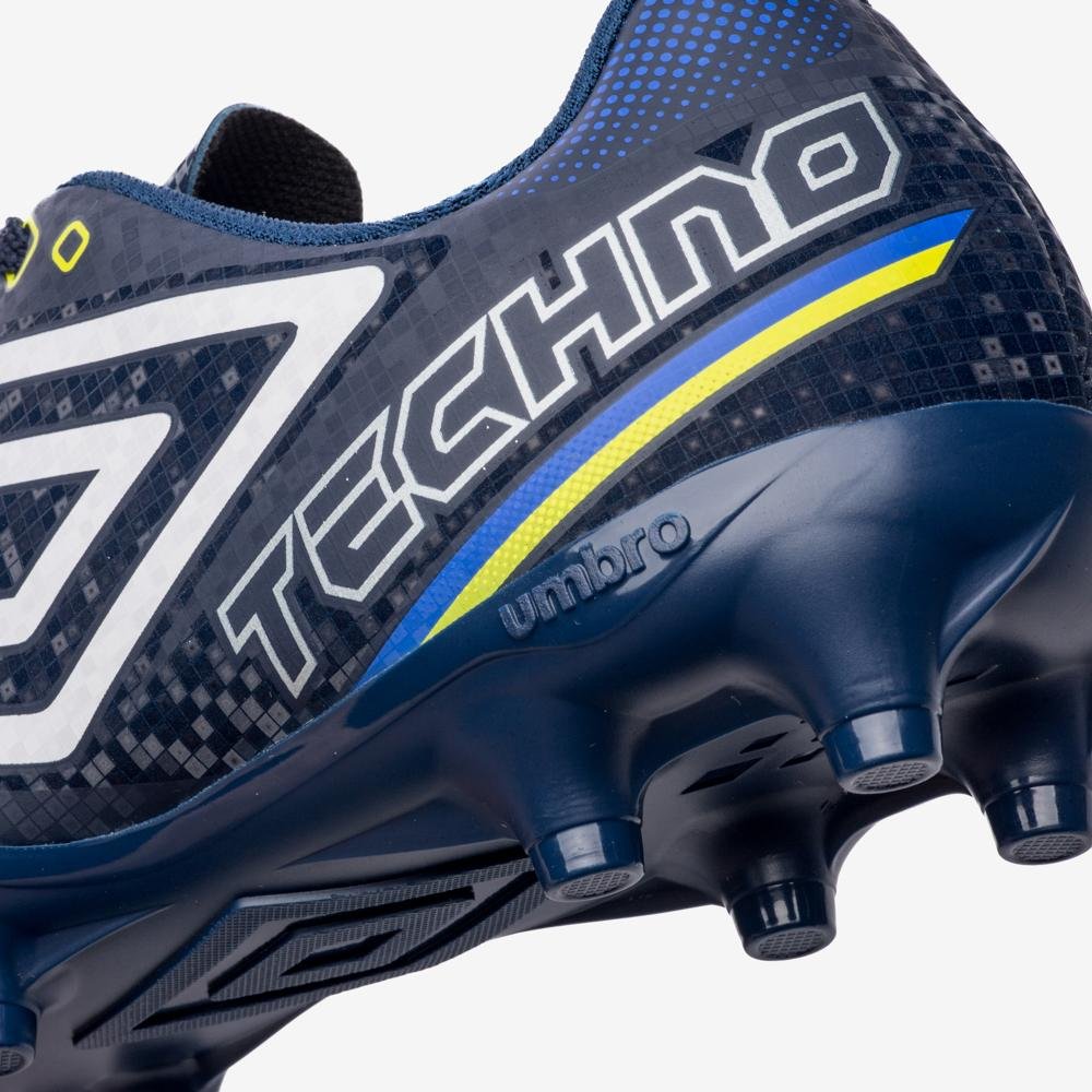 Chuteira Campo Umbro Techno II Jr Azul 6