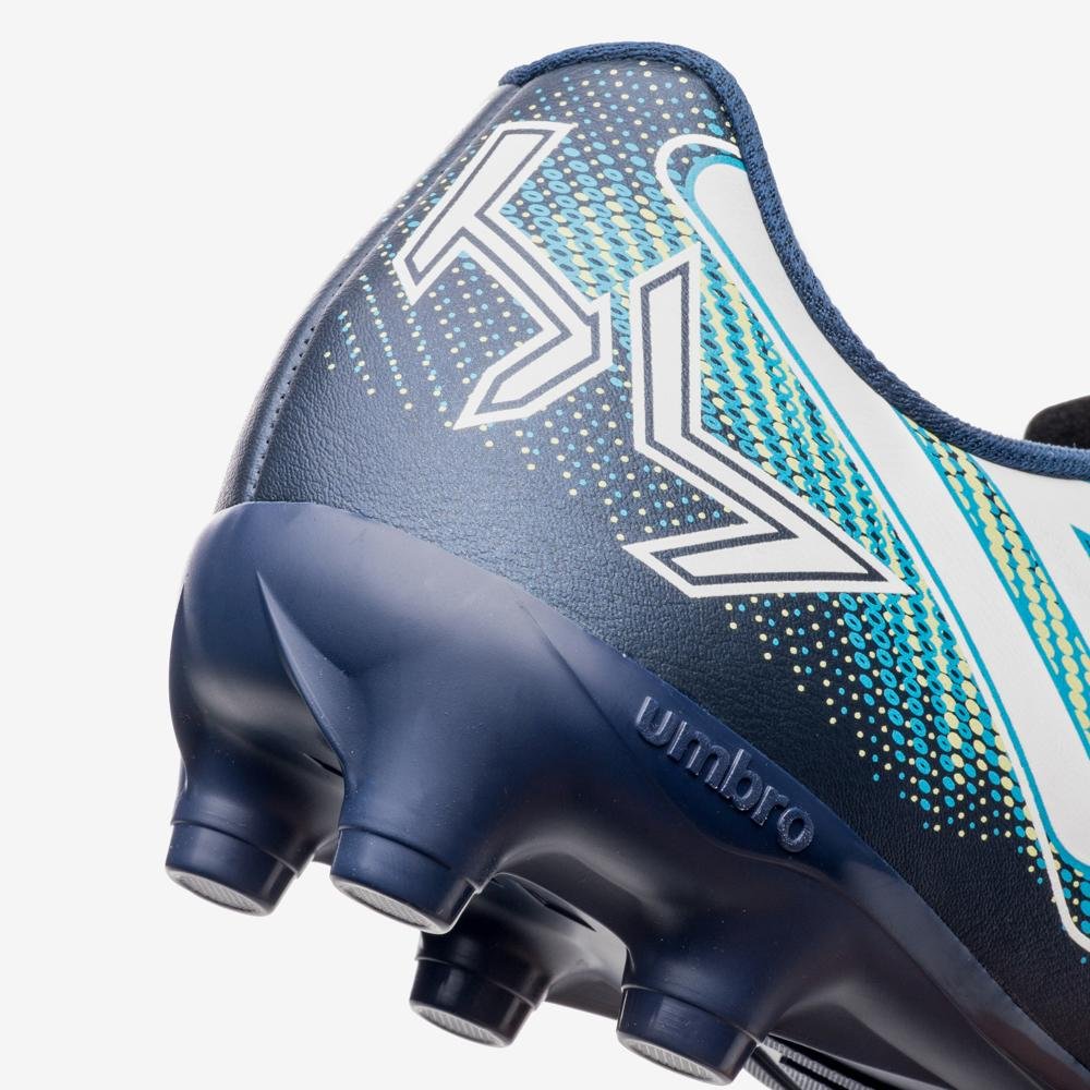 Chuteira Campo Umbro Heatmap Azul 7
