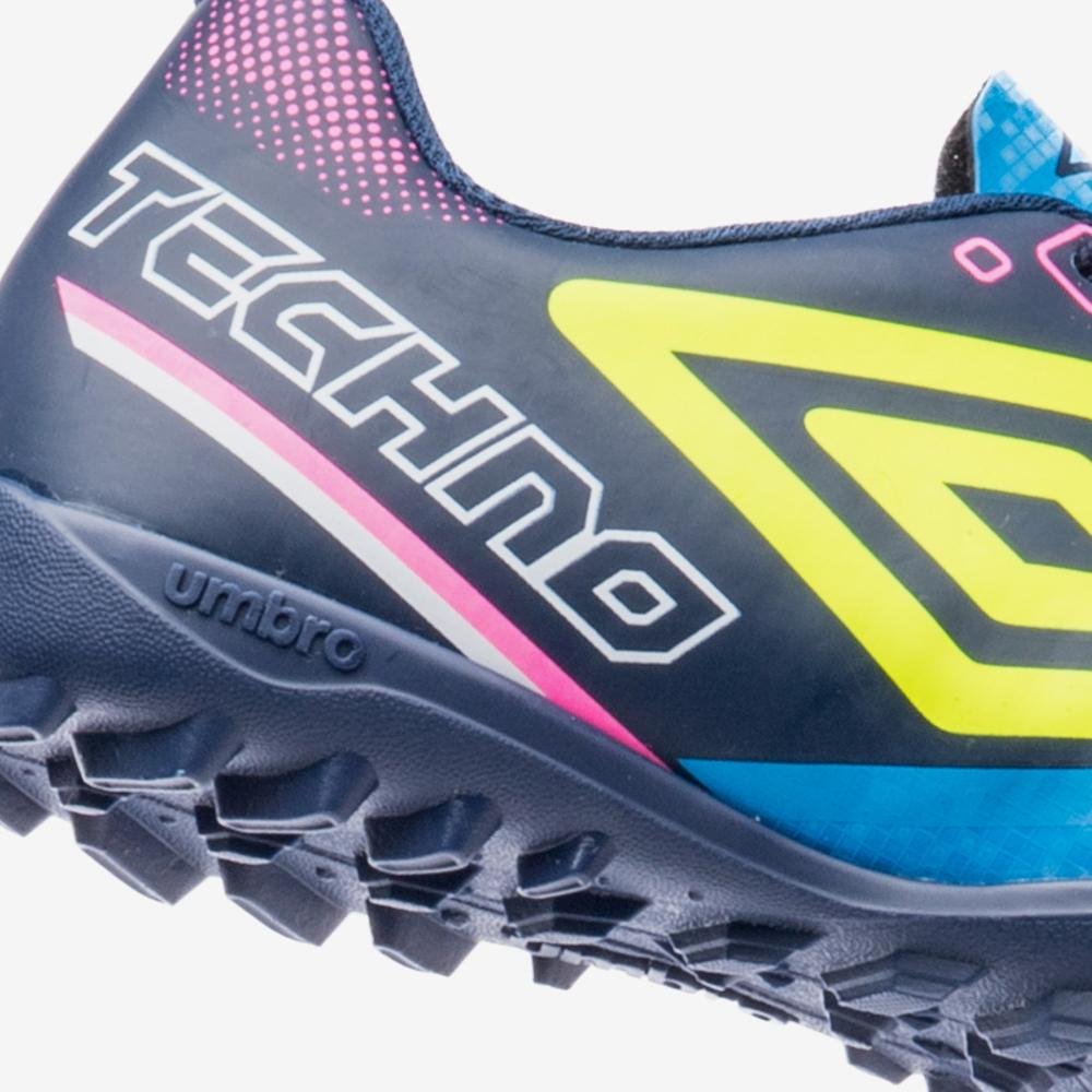 Chuteira Society Umbro Techno II Jr Azul 7