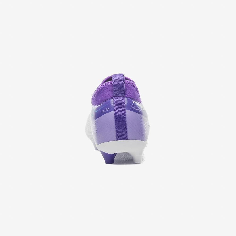 Chuteira Campo Umbro Adamant Top Speed Club Branco/Roxo 6