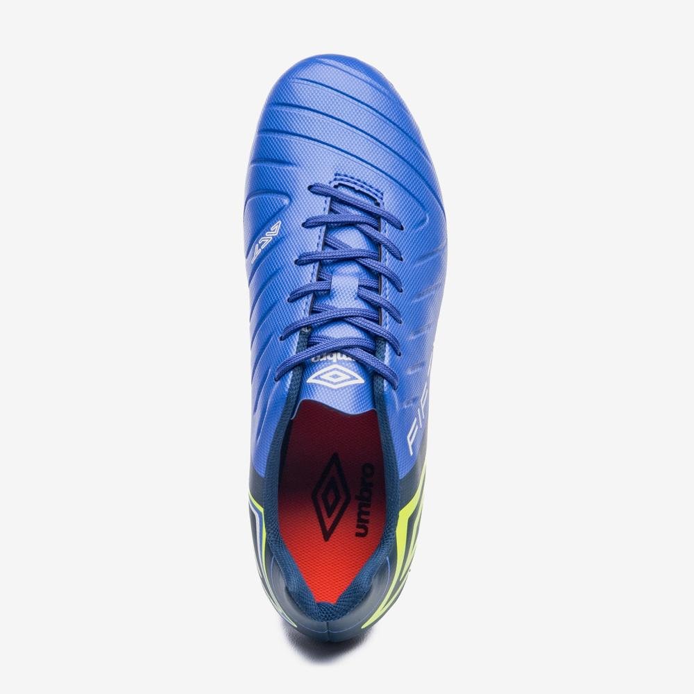 Chuteira Campo Umbro Fifty Vi League Azul 4