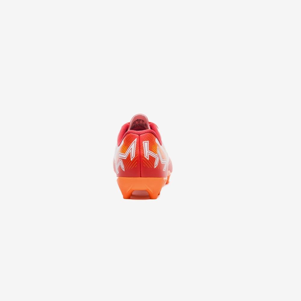 Chuteira Campo Umbro Heatmap Jr Vermelho/Laranja 6