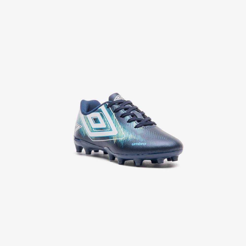 Chuteira Campo Umbro Heatmap Jr Azul 3