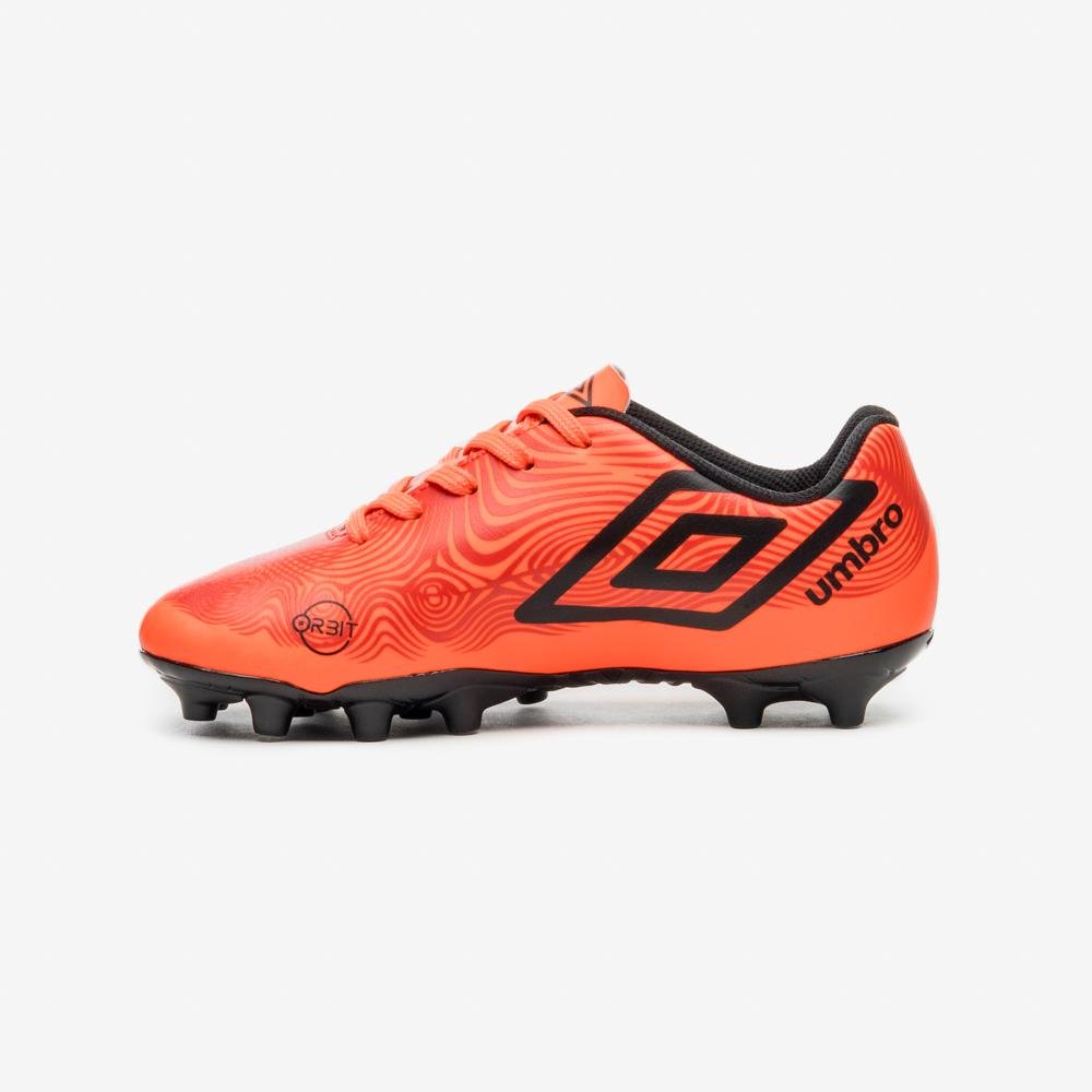Chuteira Campo Umbro Orbit Jr Laranja 2
