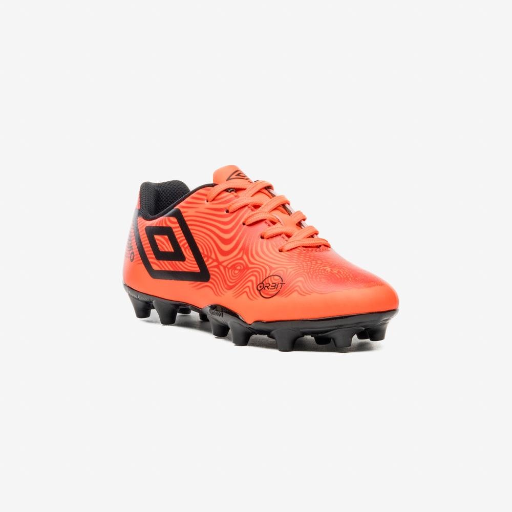 Chuteira Campo Umbro Orbit Jr Laranja 3