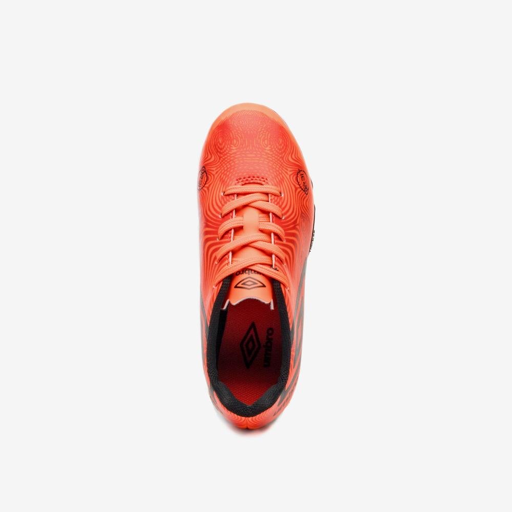 Chuteira Campo Umbro Orbit Jr Laranja 4