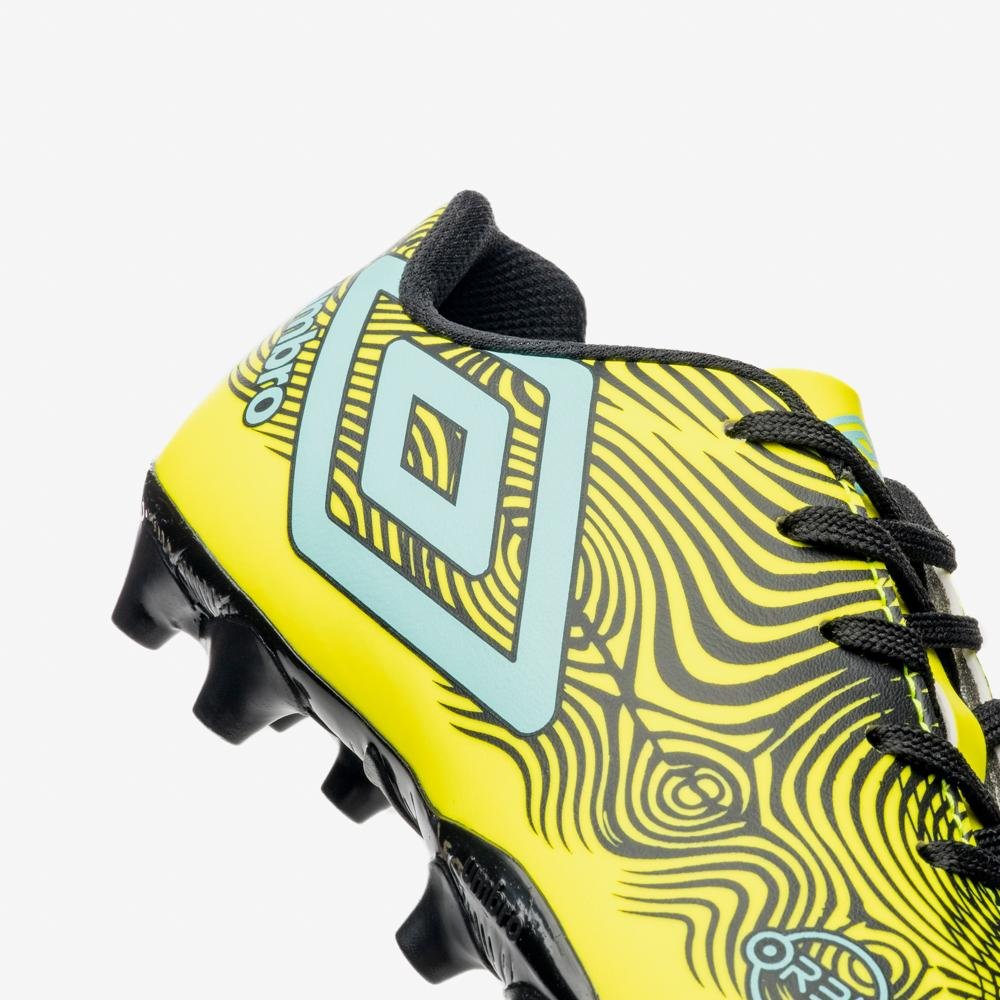 Chuteira Campo Umbro Orbit Jr Amarelo 7