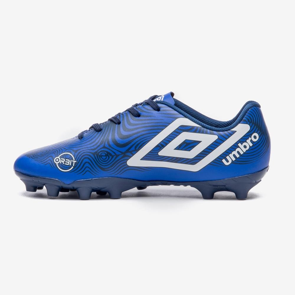Chuteira Campo Umbro Orbit Azul 2