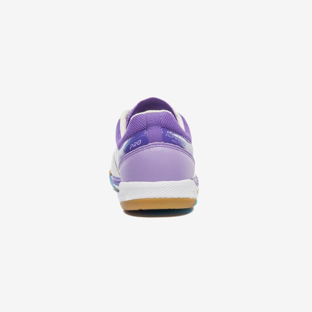 Chuteira Futsal Umbro Adamant Master Class Pro Bump Branco/Roxo 6