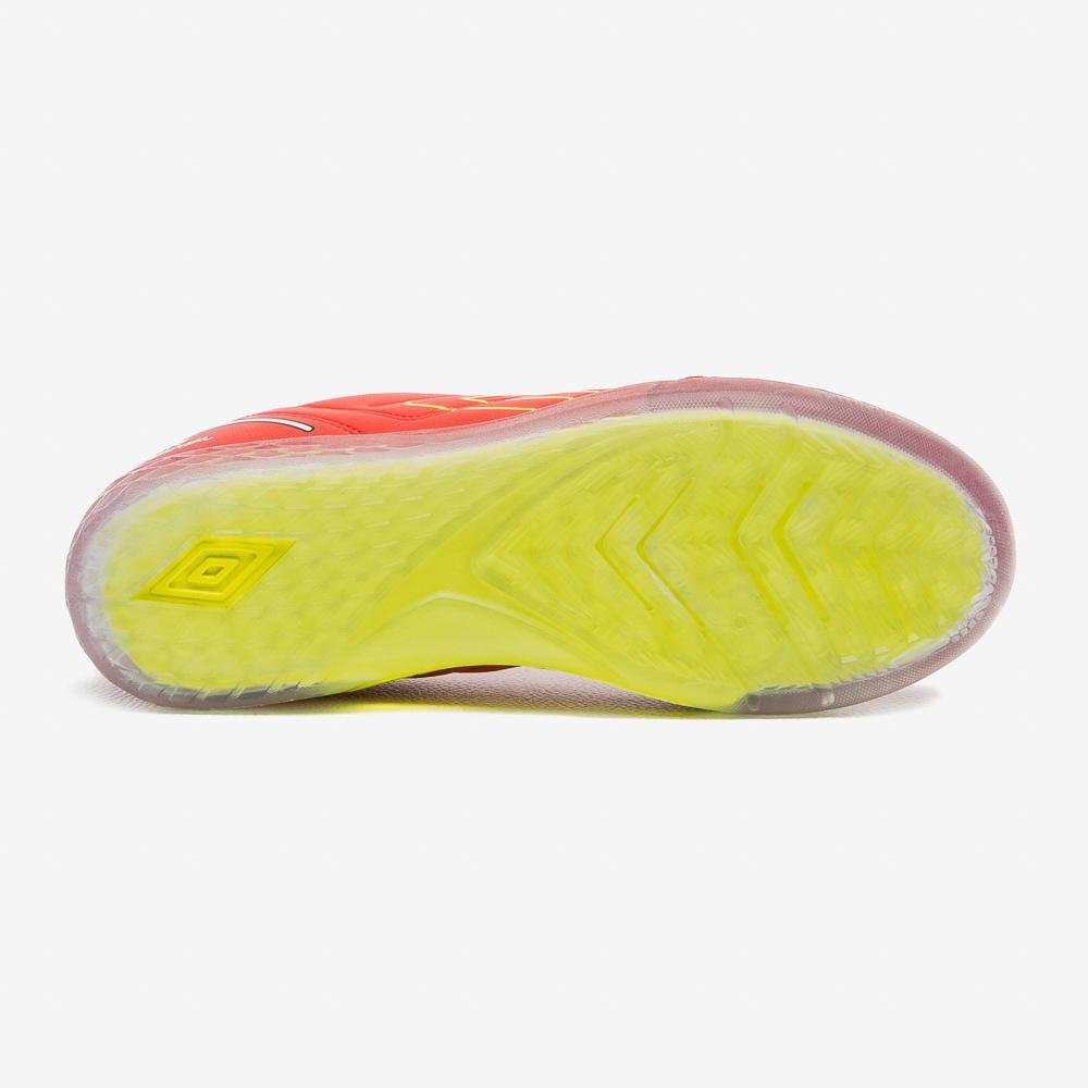 Chuteira Futsal Umbro Br Futsal Vermelho/Amarelo 5