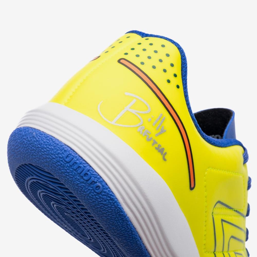 Chuteira Futsal Umbro Br Futsal Jr Amarelo/Azul 7
