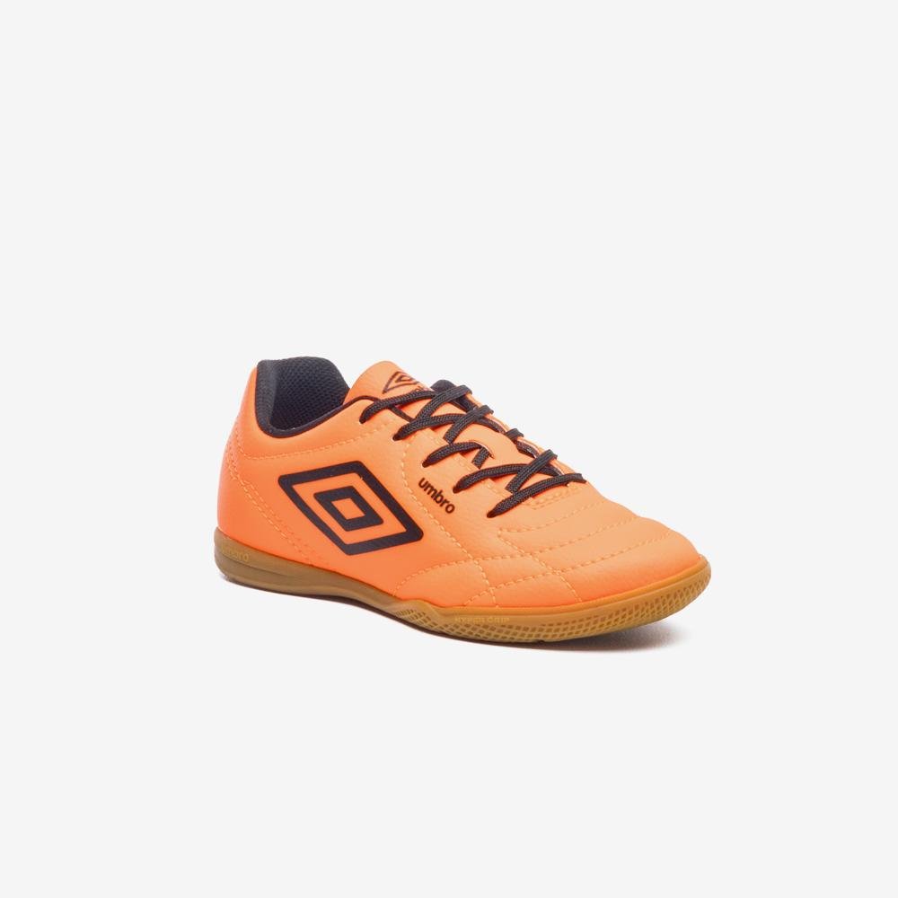 Chuteira Futsal Umbro Class Footballer Jr Laranja 3