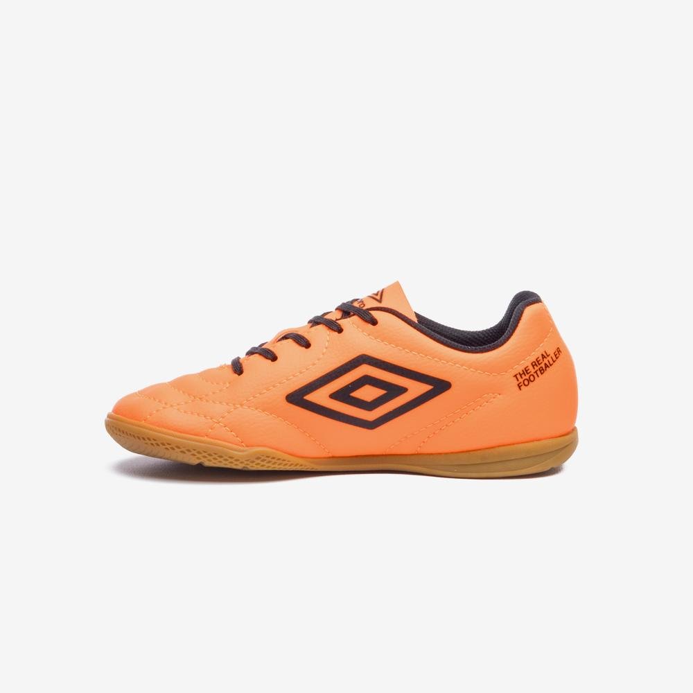 Chuteira Futsal Umbro Class Footballer Jr Laranja 2