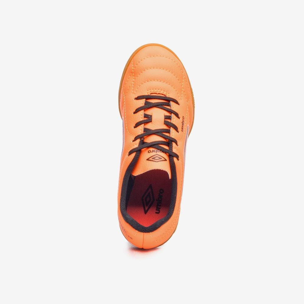 Chuteira Futsal Umbro Class Footballer Jr Laranja 4