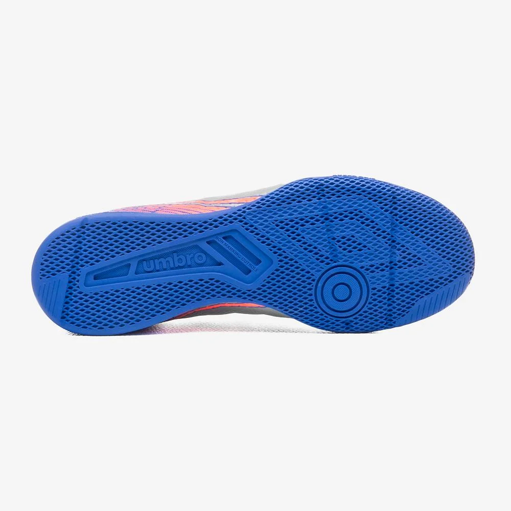 Chuteira Futsal Umbro Force Cinza/Azul 5