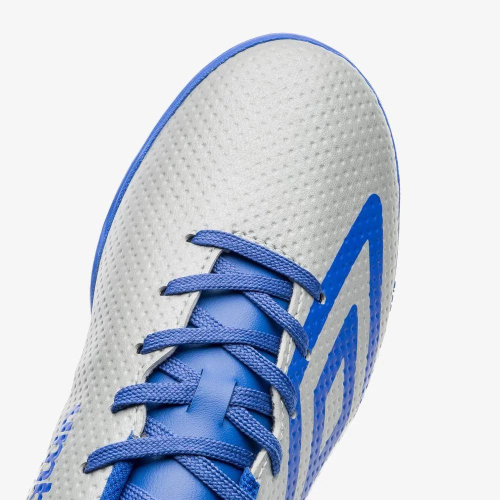 Chuteira Futsal Umbro Force Cinza/Azul 8