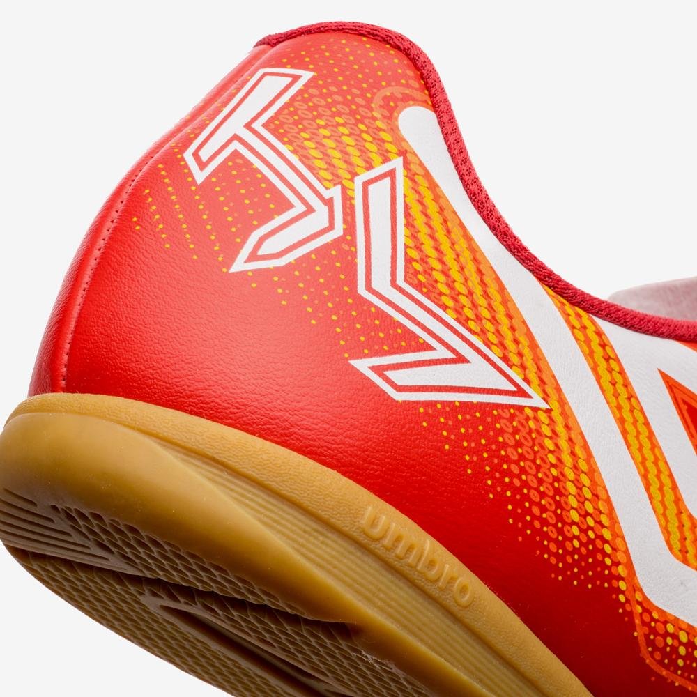 Chuteira Futsal Umbro Heatmap Vermelho 7