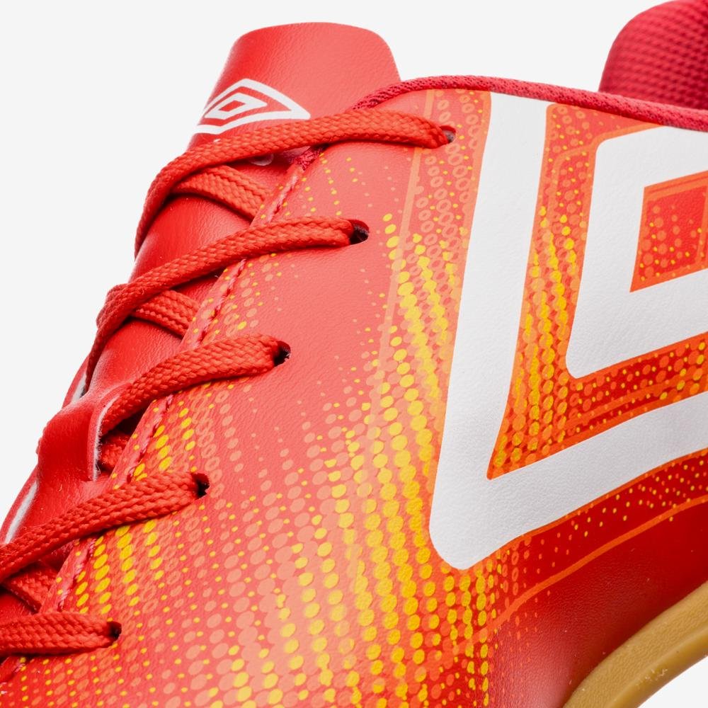 Chuteira Futsal Umbro Heatmap Vermelho 8