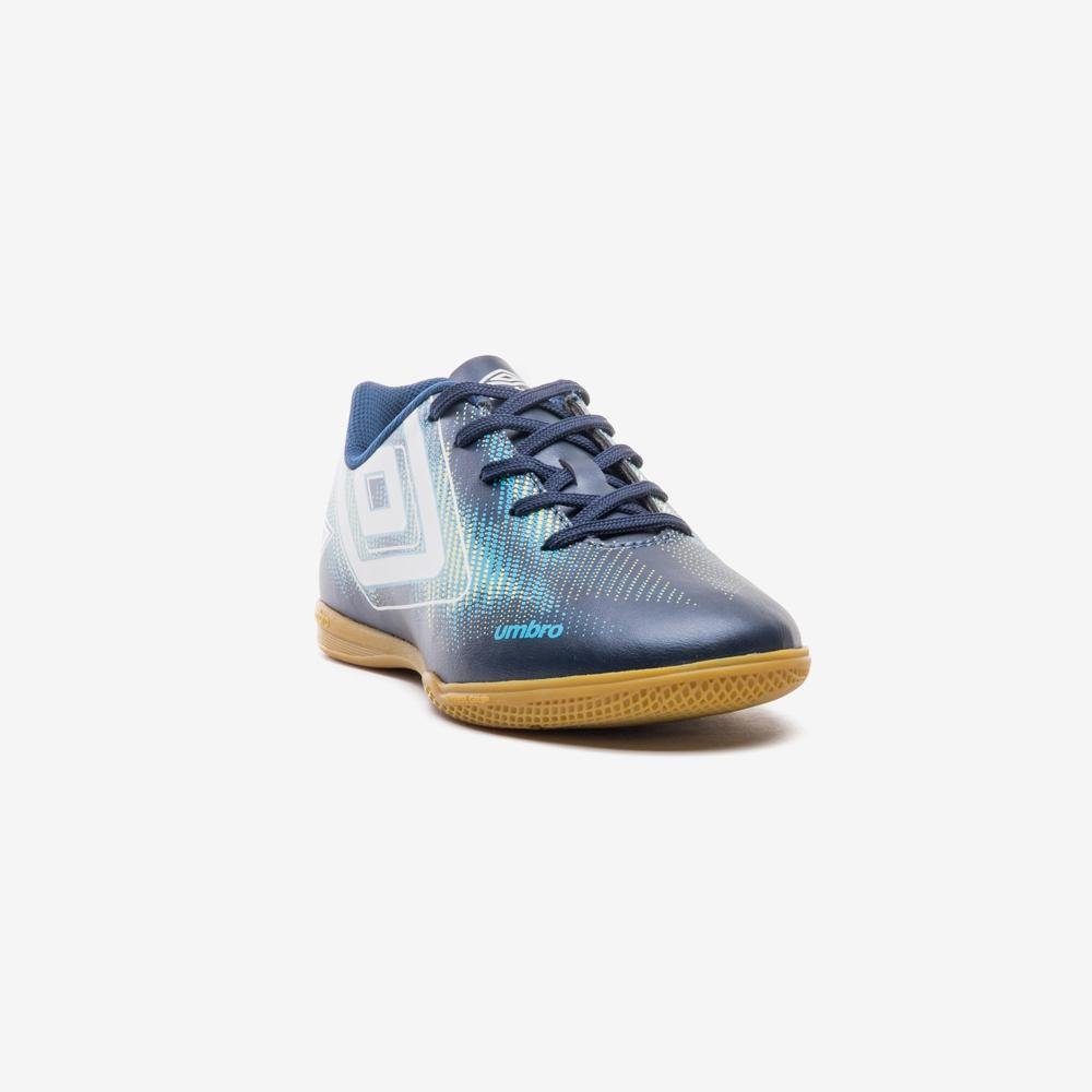 Chuteira Futsal Umbro Heatmap Azul 3