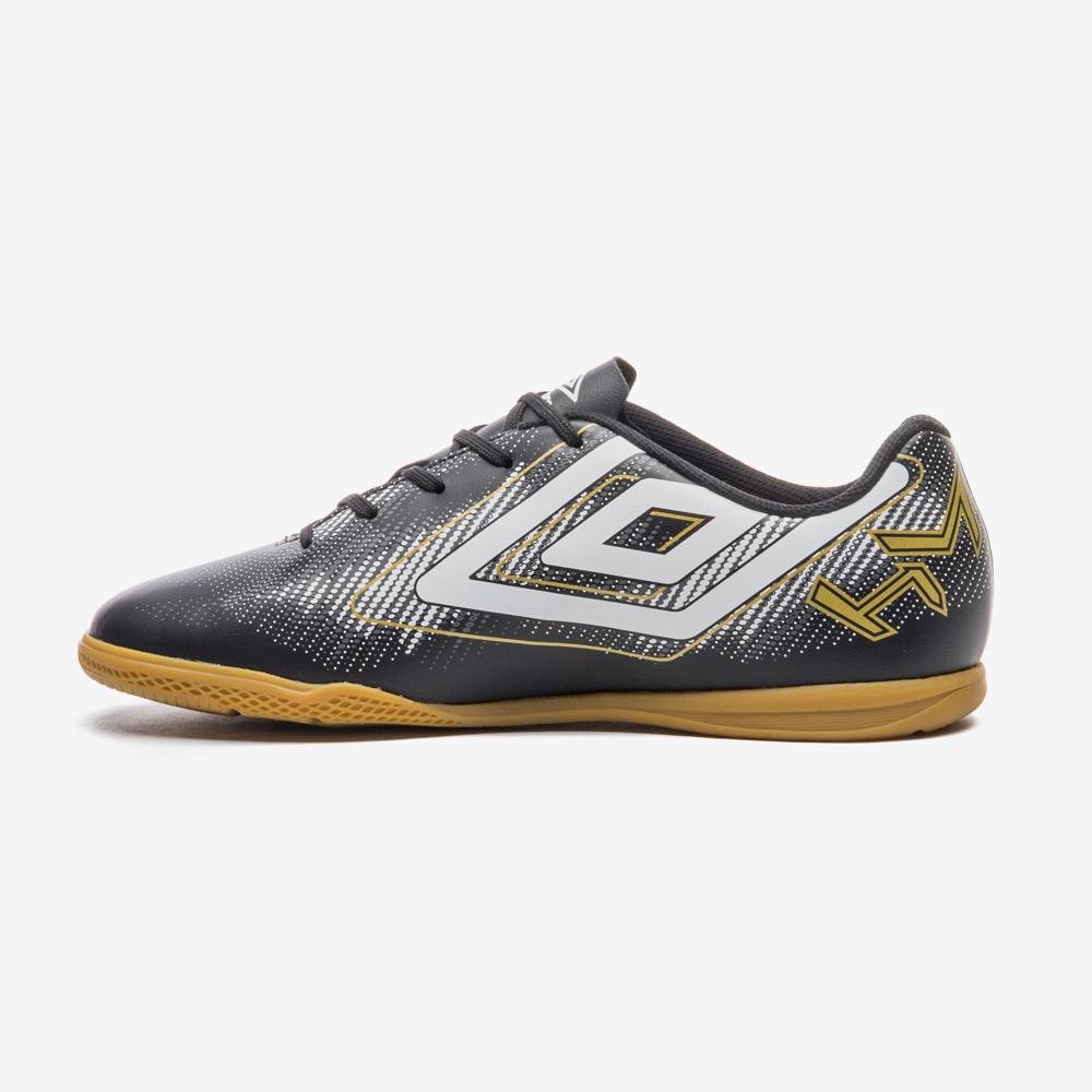 Chuteira Futsal Umbro Heatmap Preto 2