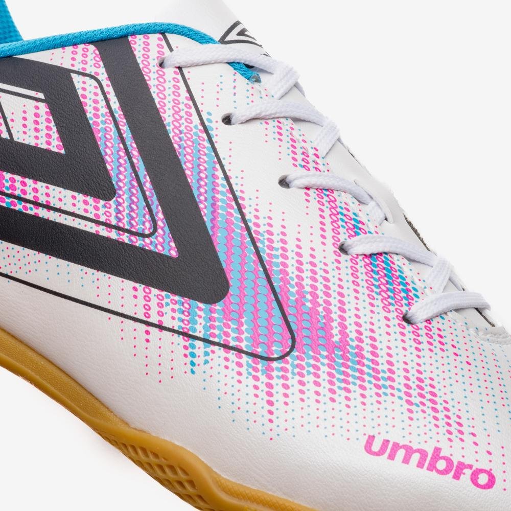 Chuteira Futsal Umbro Heatmap Branco 7