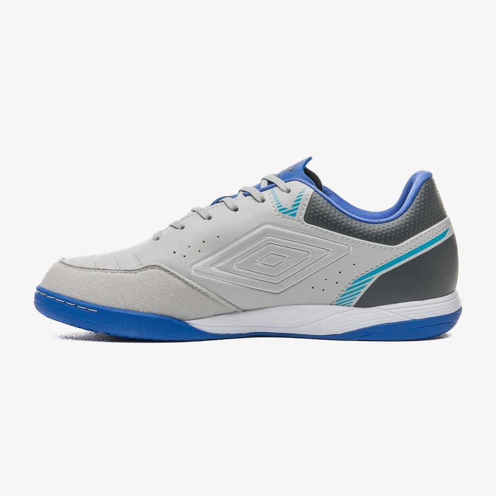 Chuteira Futsal Umbro X-Comfort Cinza/Azul 2