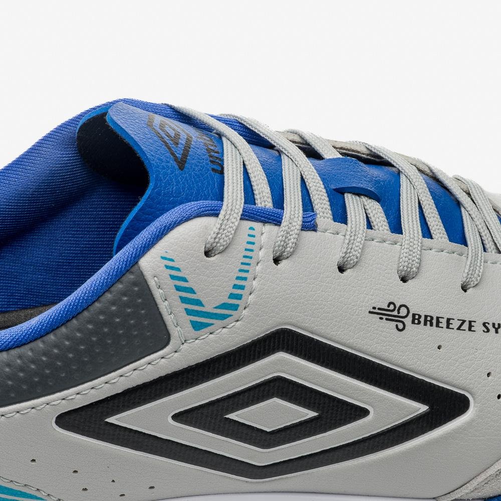 Chuteira Futsal Umbro X-Comfort Cinza/Azul 9