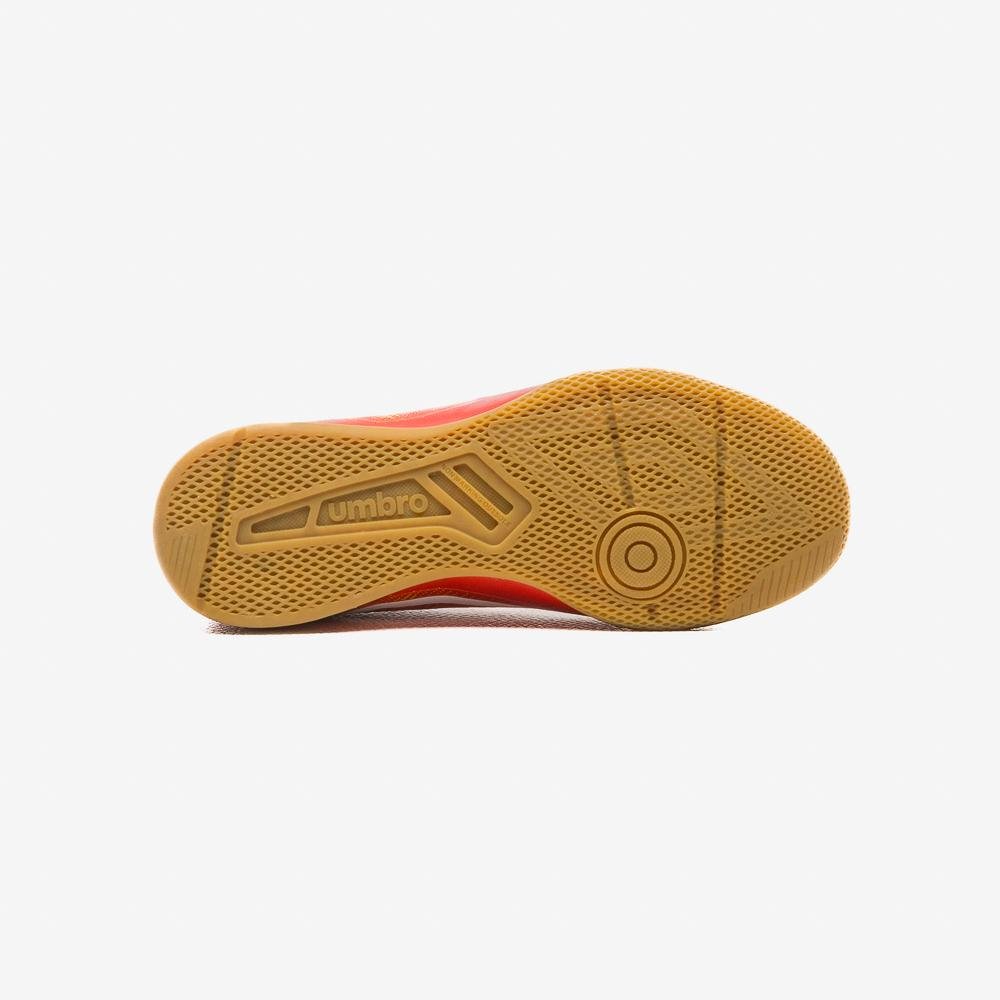 Chuteira Futsal Umbro Heatmap Jr Vermelho 5