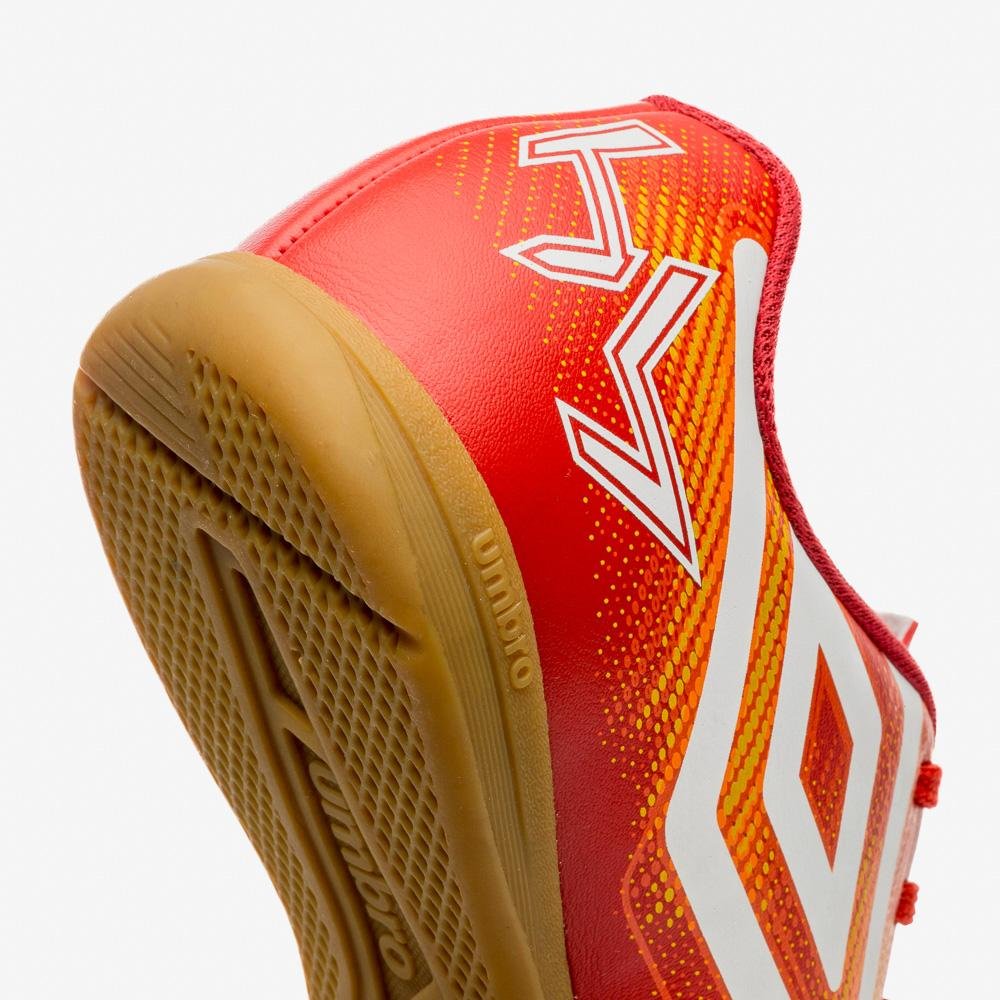 Chuteira Futsal Umbro Heatmap Jr Vermelho 7