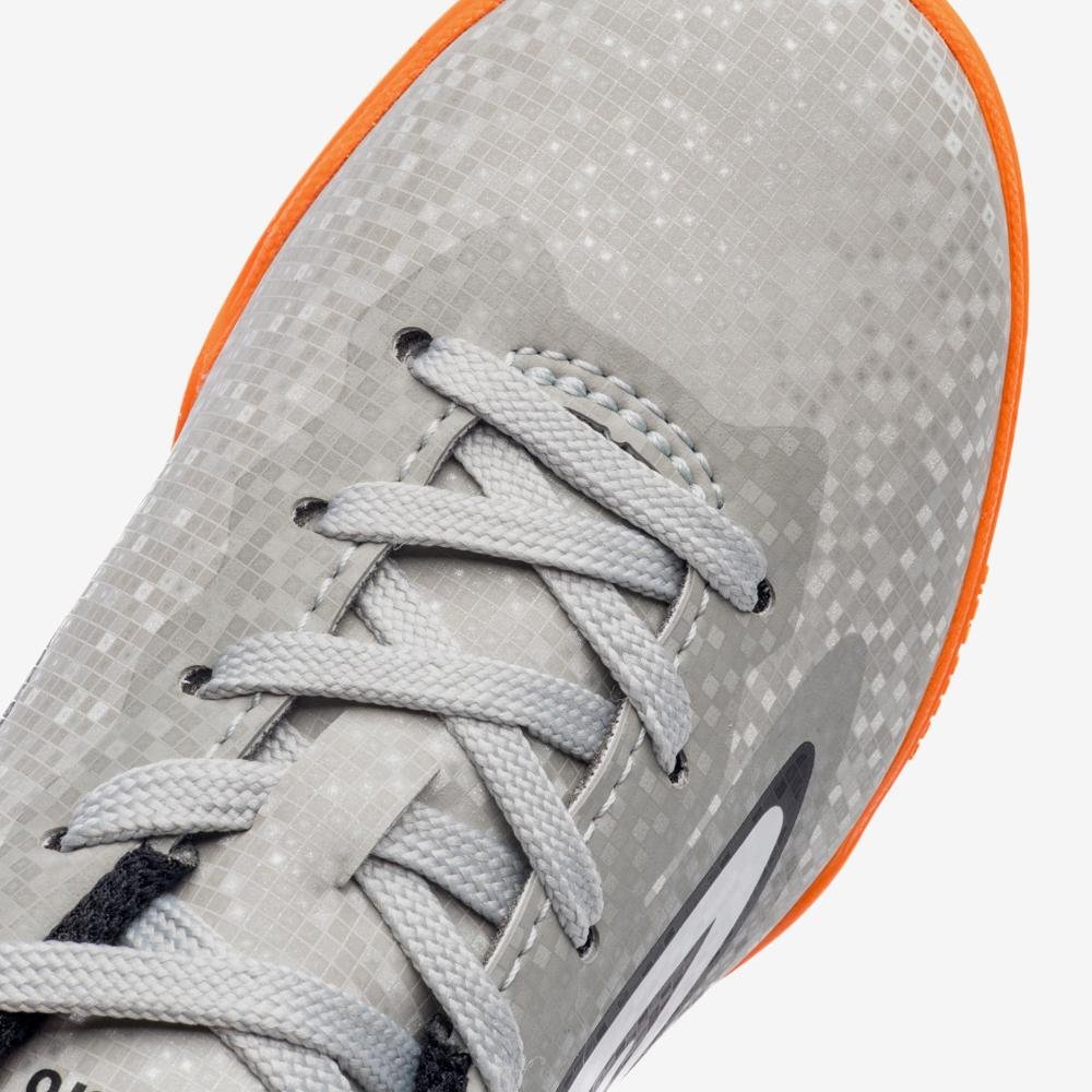 Chuteira Futsal Umbro Techno II Jr Cinza/Preto 7