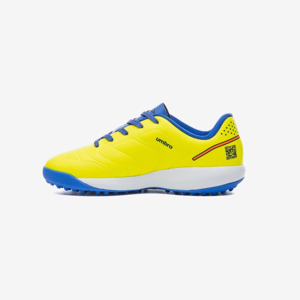 Chuteira Society Umbro Br Futsal Jr Amarelo/Azul 2
