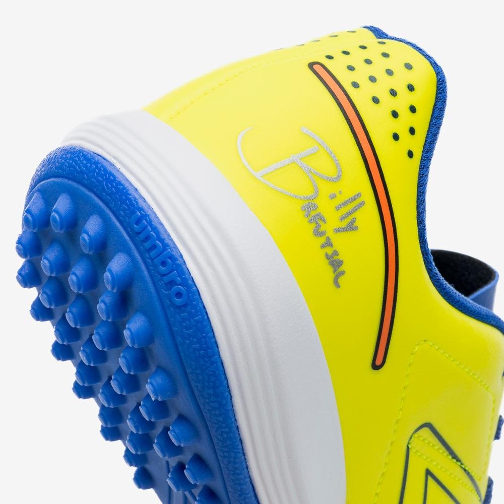 Chuteira Society Umbro Br Futsal Jr Amarelo/Azul 7