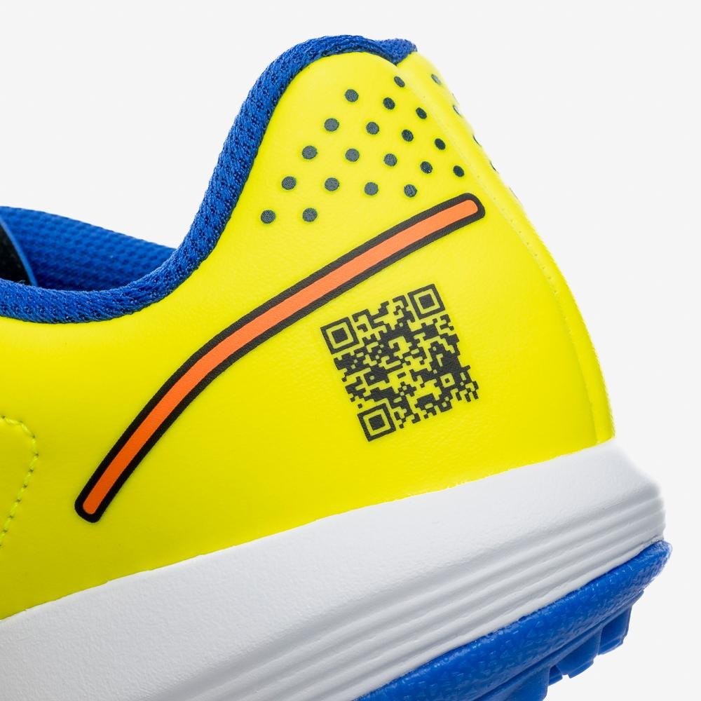 Chuteira Society Umbro Br Futsal Jr Amarelo/Azul 8
