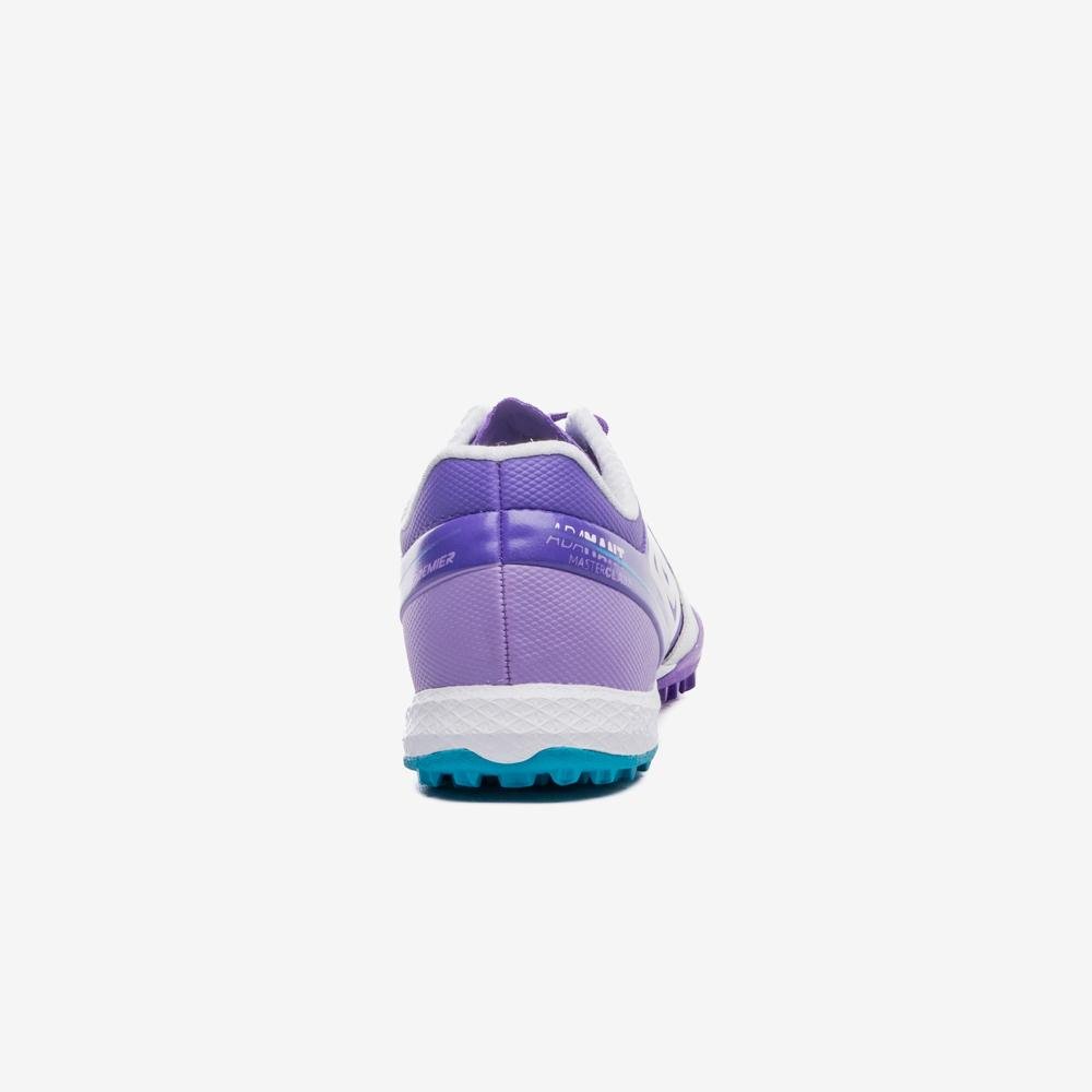 Chuteira Society Umbro Adamant Master Class Premier Branco/Roxo 6