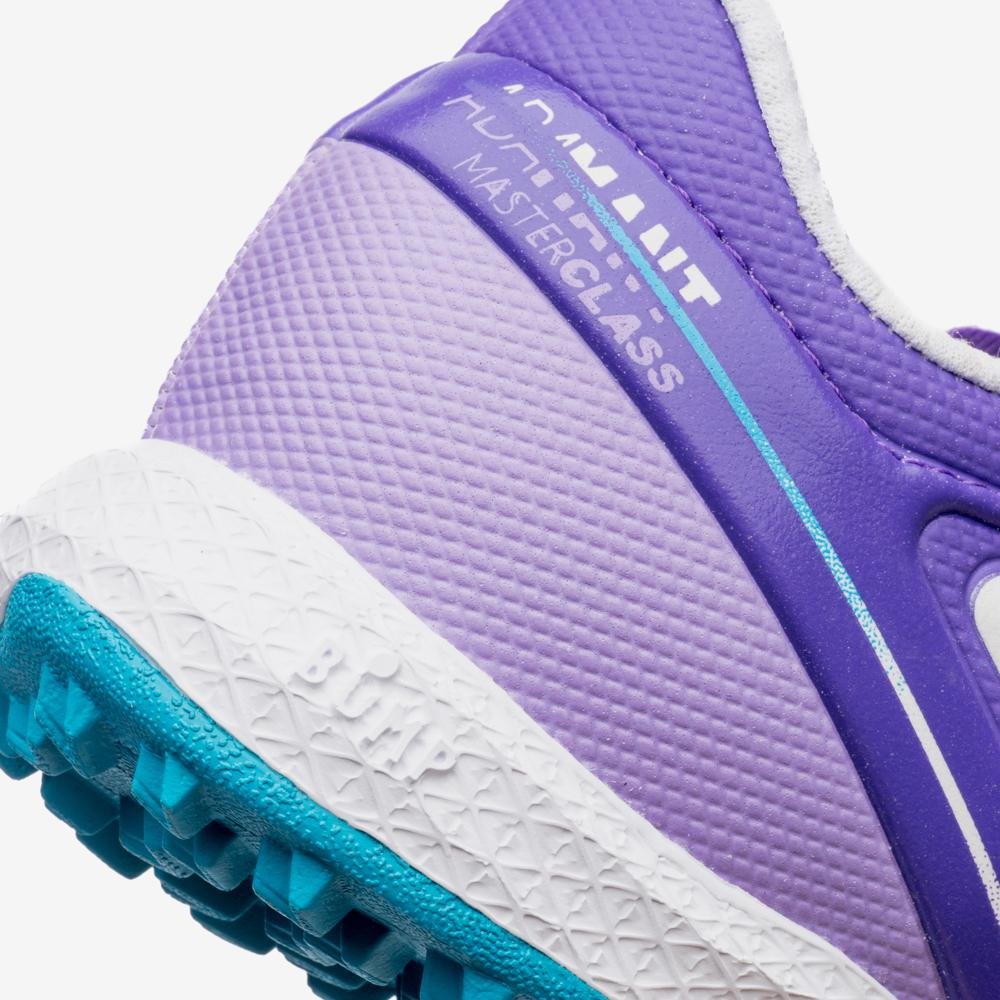 Chuteira Society Umbro Adamant Master Class Premier Branco/Roxo 9