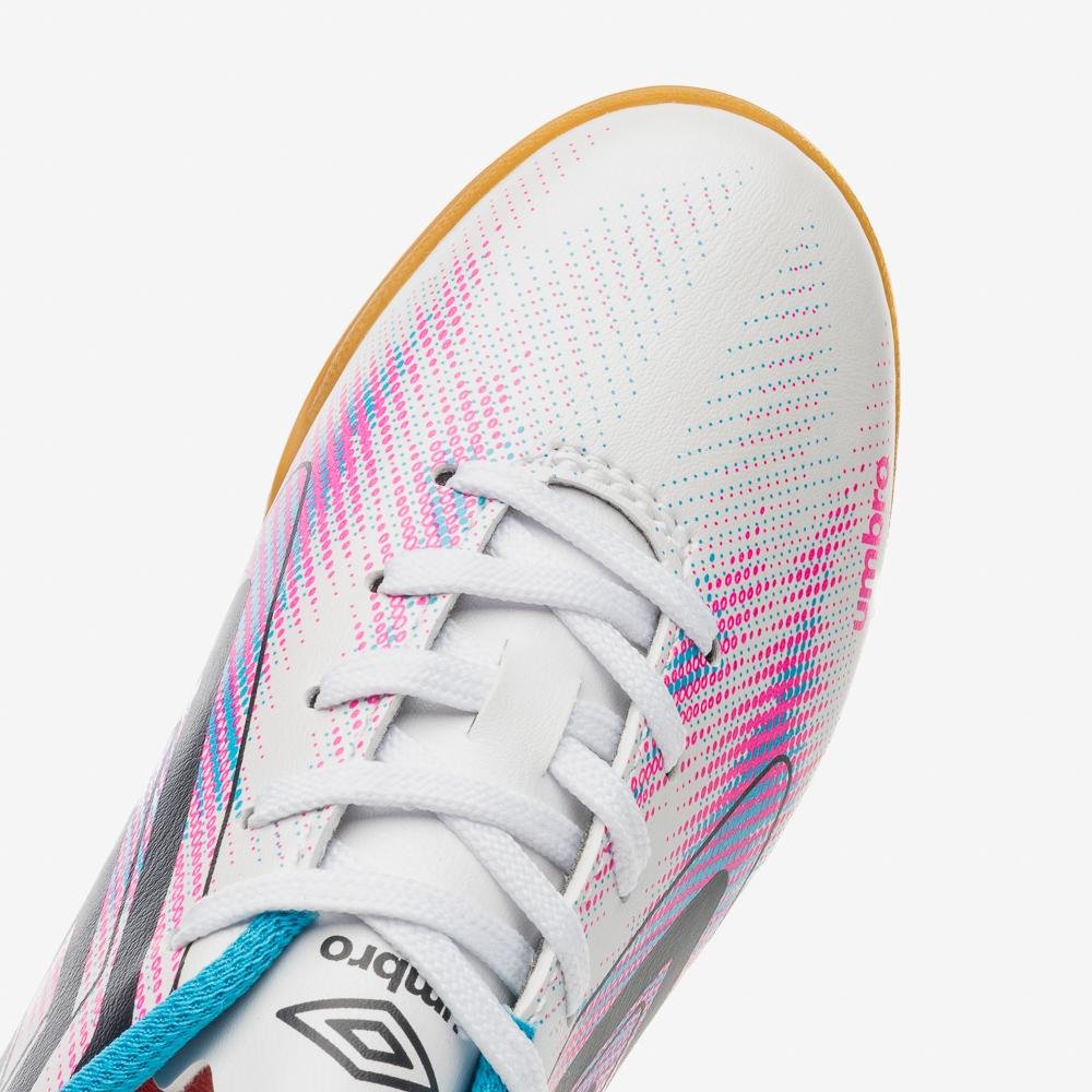 Chuteira Futsal Umbro Heatmap Jr Branco 7