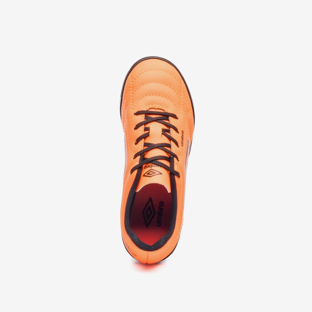 Chuteira Society Umbro Class Footballer Jr Laranja 4