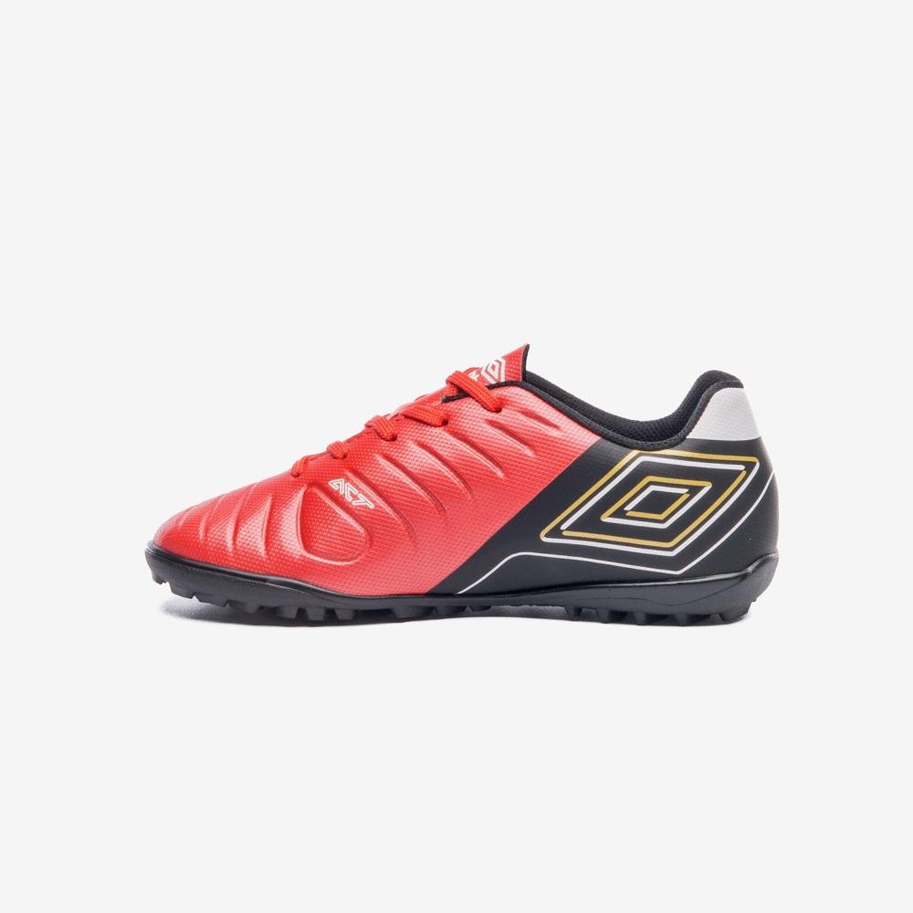 Chuteira Society Umbro Fifty Vi Jr Vermelho 3
