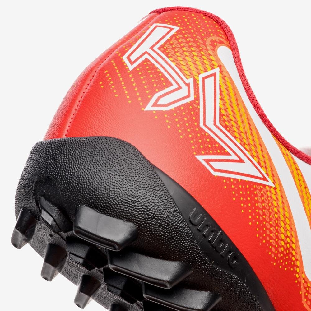 Chuteira Society Umbro Heatmap Vermelho 7