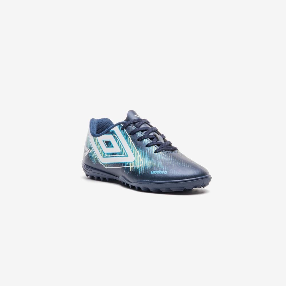 Chuteira Society Umbro Heatmap Jr Azul 3