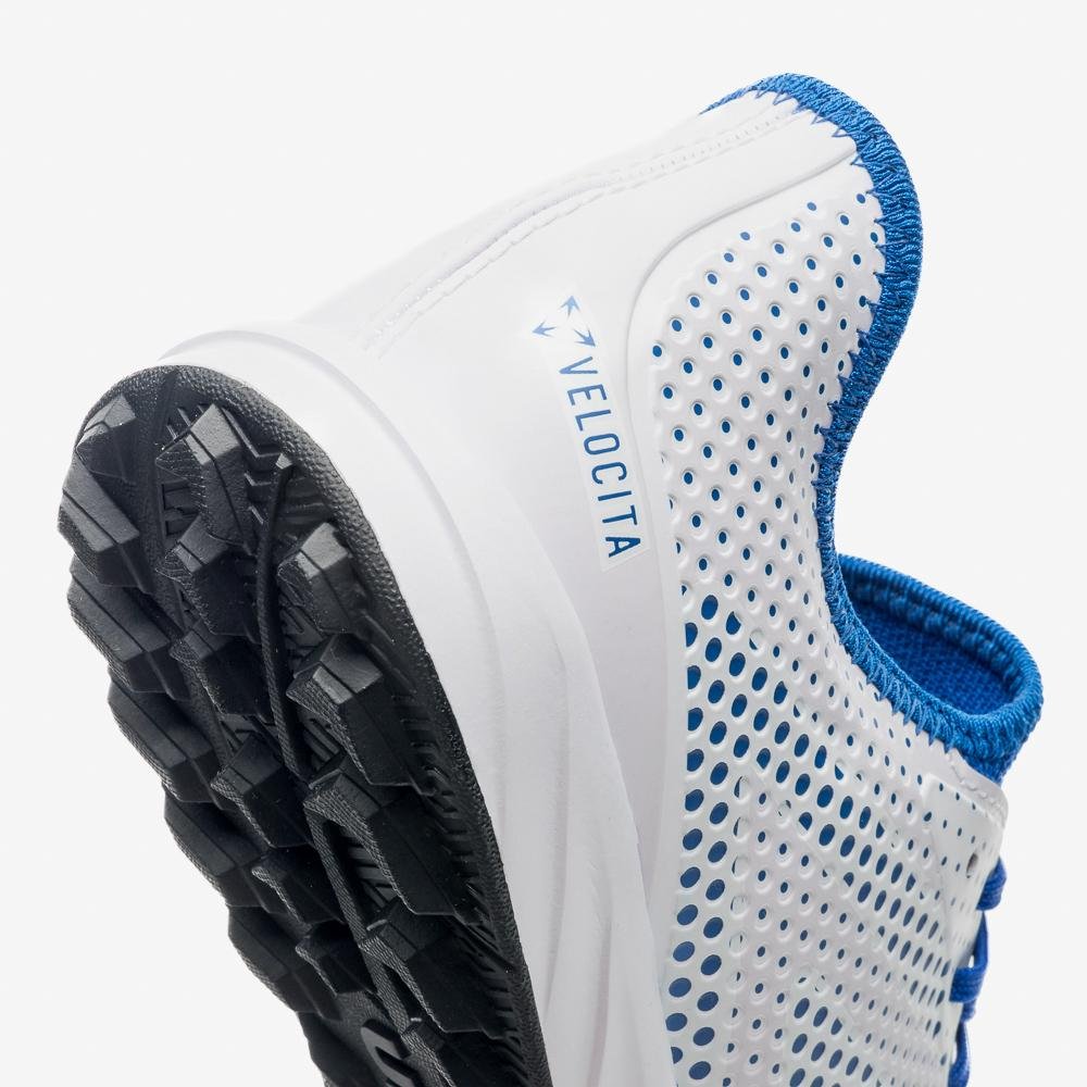 Chuteira Society Umbro Velocita Ix Club Branco/Azul 7