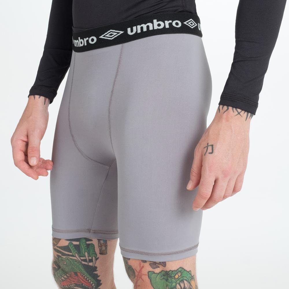 Bermuda Térmica Masculina Umbro Light Cinza 3