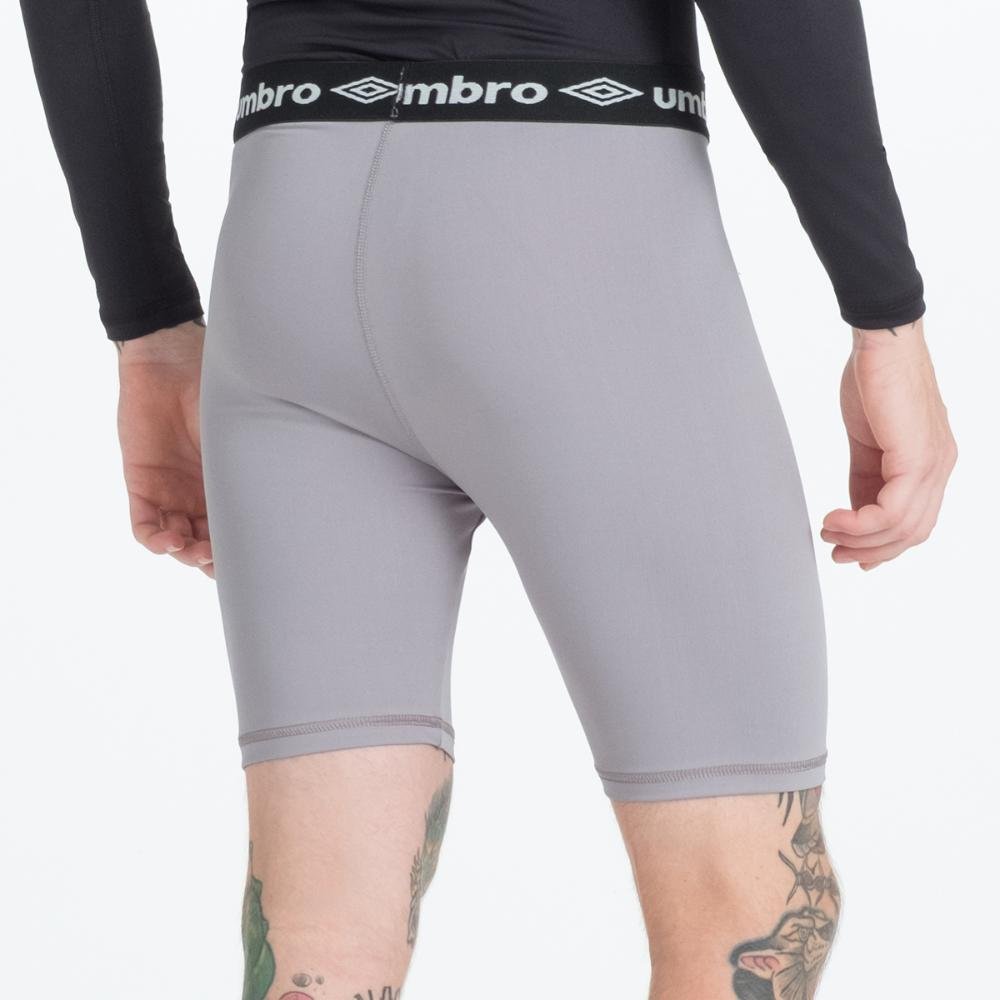 Bermuda Térmica Masculina Umbro Light Cinza 5