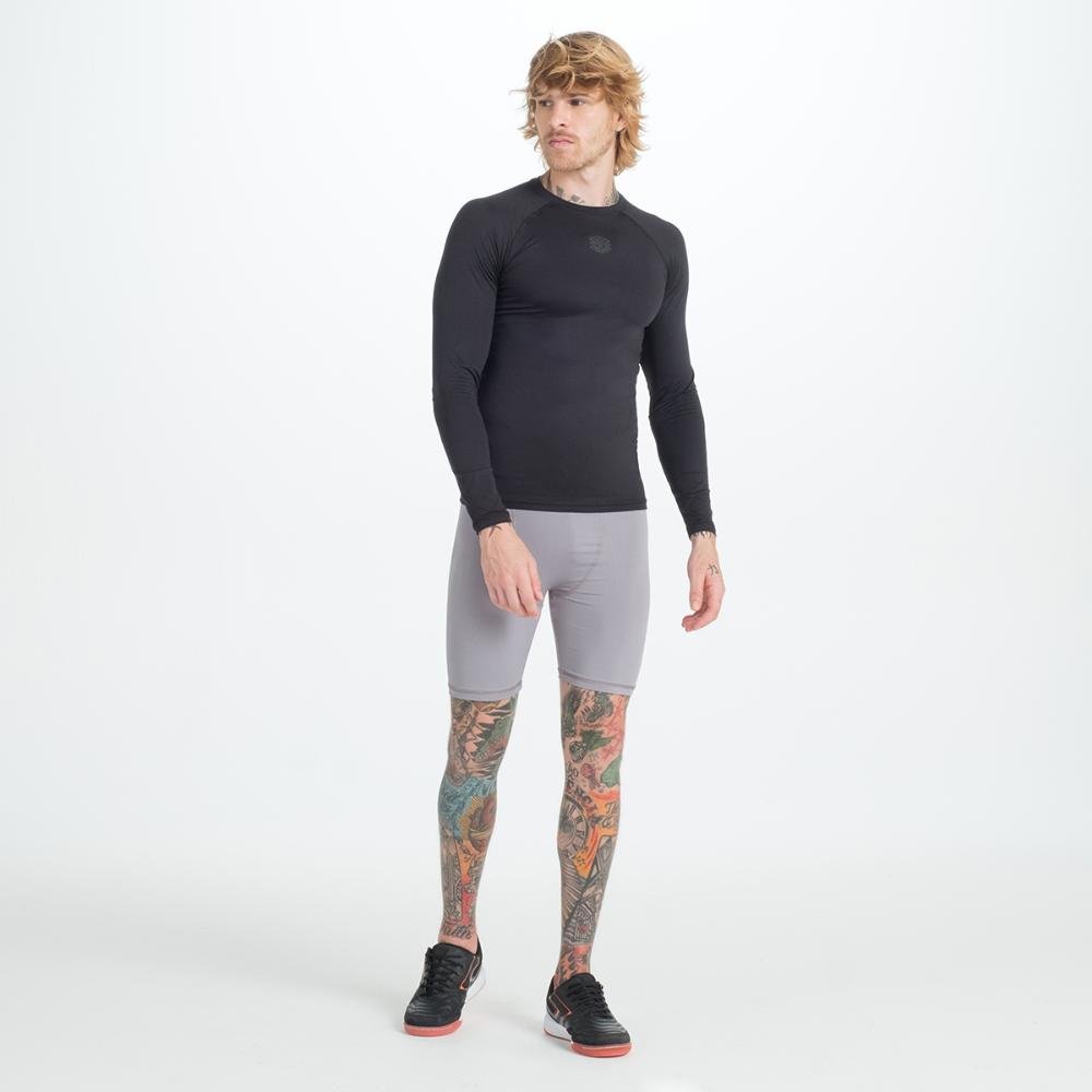 Bermuda Térmica Masculina Umbro Light Cinza 6