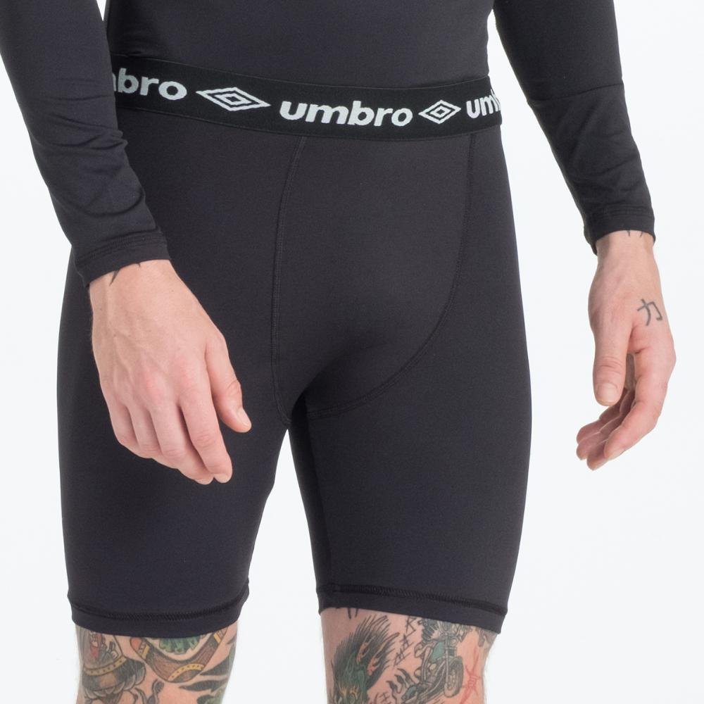 Bermuda Térmica Masculina Umbro Light Preto 3