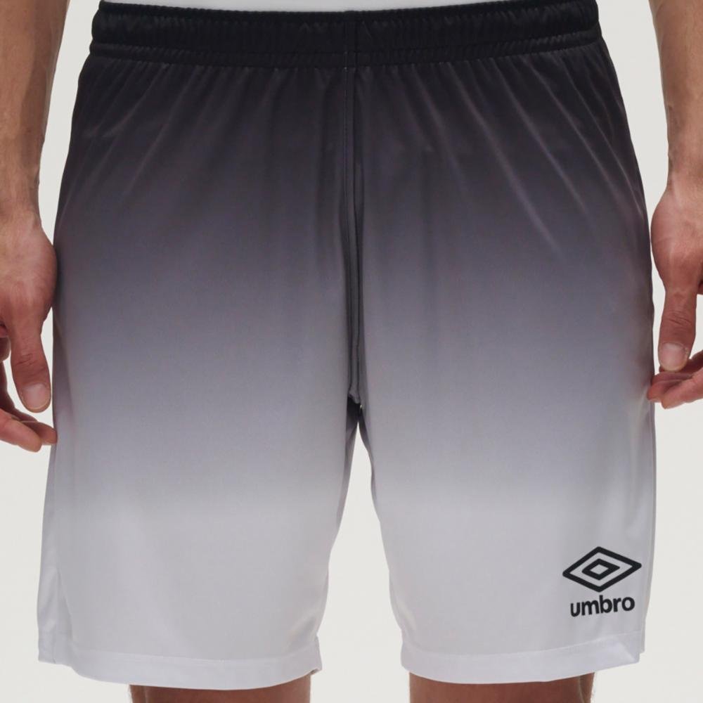 Calção Masculino Umbro Baller Ii Cinza/Branco 2