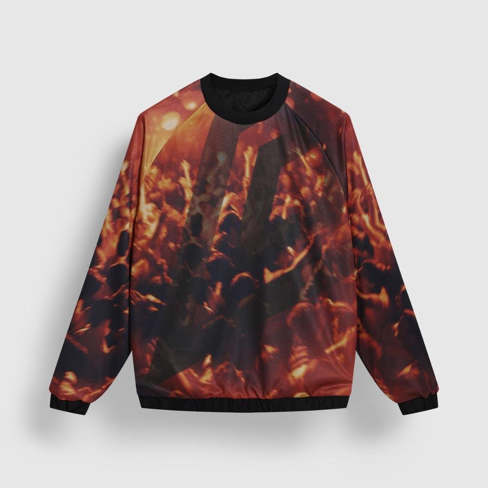 Blusa Masculina Umbro Reversible Crew Top Preto 3